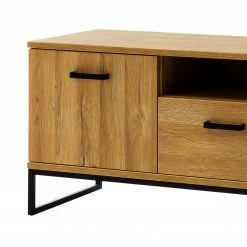 Red Living TV-Element Krokby - Eiche Grandson Dekor / Schwarz -WOHNZIMMERMÖBEL Verkäufe 1000129149 200811 14095701427 DETAILS P000000001000129149