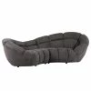 Fredriks Bigsofa Blair II - Webstoff - Grau
