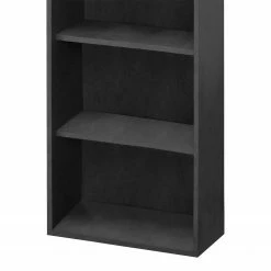 Mooved Aktenregal Leeton l - Anthrazit - Höhe: 145 cm -WOHNZIMMERMÖBEL Verkäufe 1000131601 180918 12413804 GALLERYIMAGES P000000001000131601