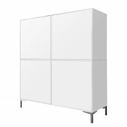 Now! by hülsta Highboard hülsta now easy - Lack Reinweiß