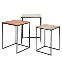 Kare Design Beistelltisch Loft Square (3er-Set) - Aluminium / Stahl - Schwarz 14 Kare Design Beistelltisch Loft Square (3er-Set) - Aluminium / Stahl - Schwarz -WOHNZIMMERMÖBEL Verkäufe 1000132036 181017 11370314 GALLERYIMAGES P000000001000132036