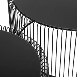 Kare Design Couchtisch Wire (2er-Set) - Glas / Stahl - Schwarz 15 Kare Design Couchtisch Wire (2er-Set) - Glas / Stahl - Schwarz -WOHNZIMMERMÖBEL Verkäufe 1000132043 181017 11370742 GALLERYIMAGES P000000001000132043