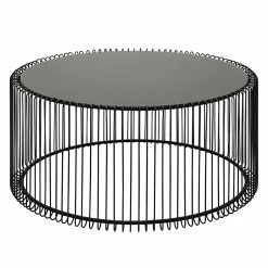 Kare Design Couchtisch Wire (2er-Set) - Glas / Stahl - Schwarz 18 Kare Design Couchtisch Wire (2er-Set) - Glas / Stahl - Schwarz -WOHNZIMMERMÖBEL Verkäufe 1000132043 190305 14281000021 GALLERYIMAGES P000000001000132043