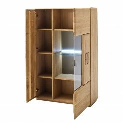 Naturoo Highboard Vilela II - Eiche teilmassiv - Eiche Bianco / Eiche Bianco Dekor - Glastür rechts 6 Naturoo Highboard Vilela II - Eiche teilmassiv - Eiche Bianco / Eiche Bianco Dekor - Glastür rechts -WOHNZIMMERMÖBEL Verkäufe 1000133681 200816 11335600007 DETAILS P000000001000133681