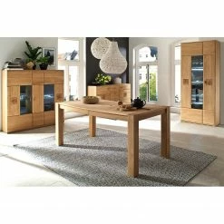 Naturoo Vitrinenschrank Vilela - Eiche teilmassiv - Eiche Bianco / Eiche Bianco Dekor -WOHNZIMMERMÖBEL Verkäufe 1000133697 200816 11335600016 MOOD DETAILS P000000001000133697 mood