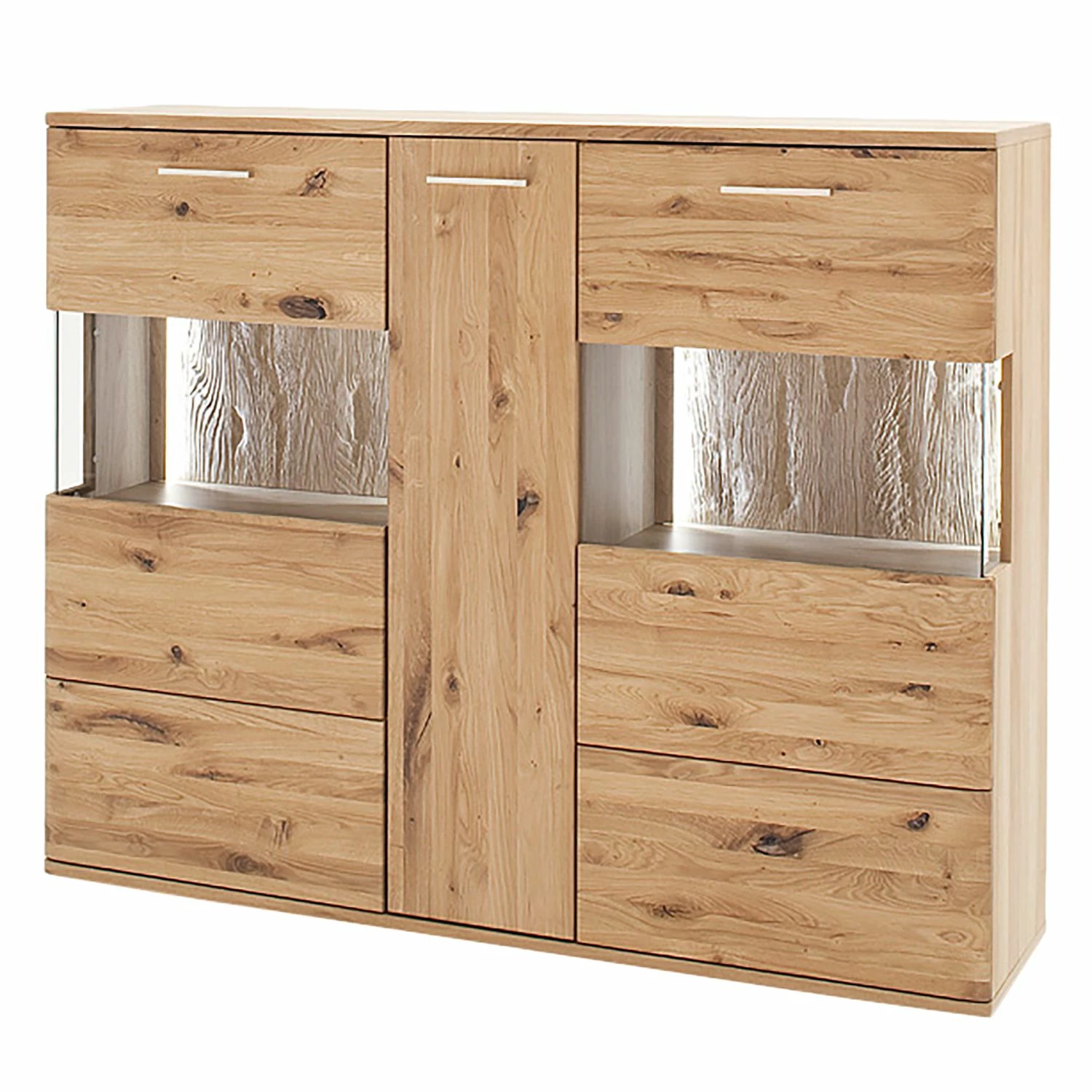 Naturoo Higboard Ristiina I - Eiche teilmassiv - Eiche Bianco / Eiche Bianco Dekor 1 Naturoo Higboard Ristiina I - Eiche teilmassiv - Eiche Bianco / Eiche Bianco Dekor