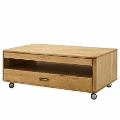 Naturoo Couchtisch Forge - Eiche massiv - Balkaneiche Bianco