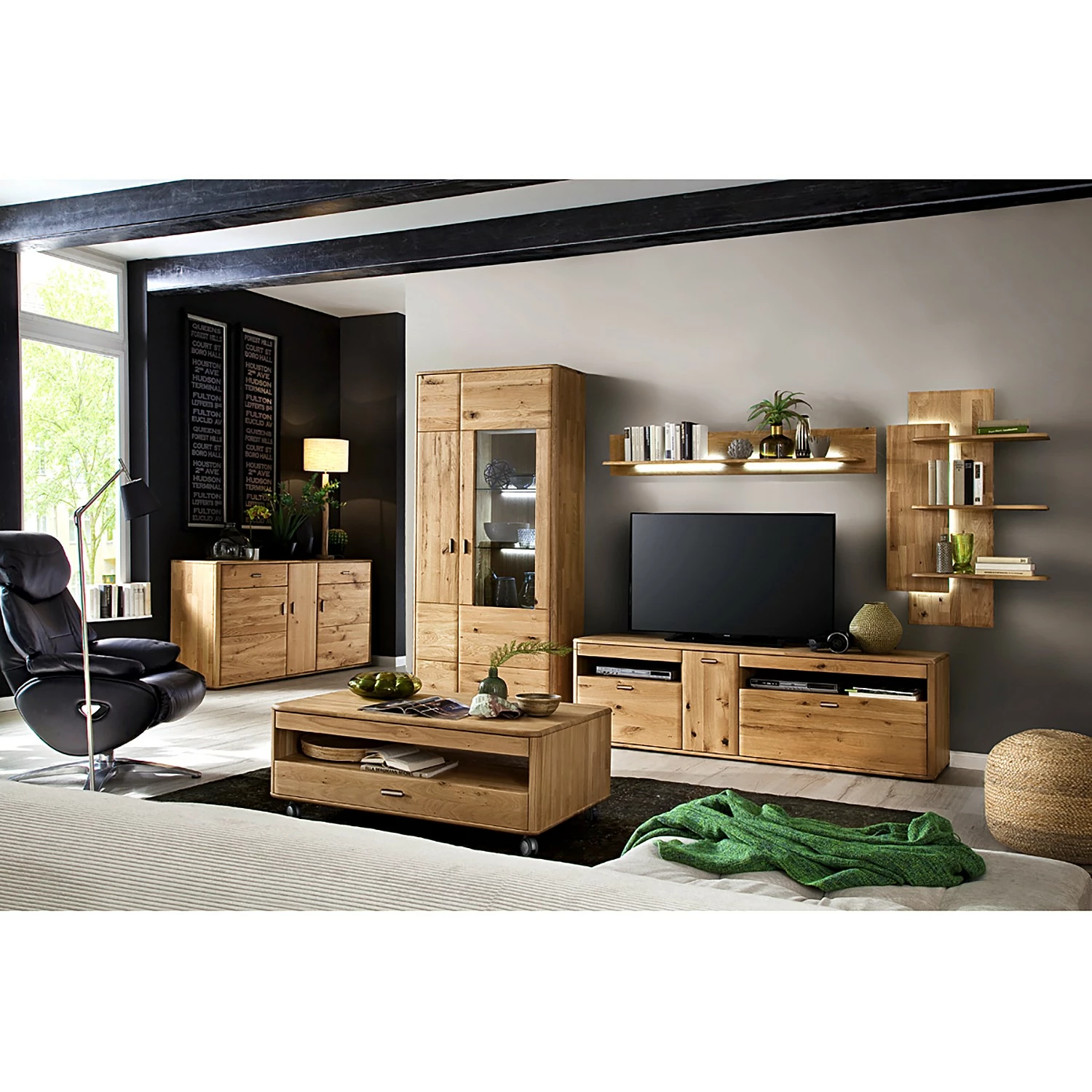 Naturoo Couchtisch Forge - Eiche massiv - Balkaneiche Bianco 4 Naturoo Couchtisch Forge - Eiche massiv - Balkaneiche Bianco – Bild 4