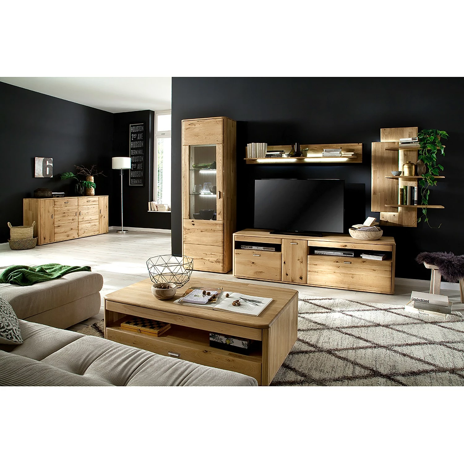 Naturoo Sideboard Forge II - Eiche teilmassiv - Balkaneiche Bianco / Eiche Bianco 3 Naturoo Sideboard Forge II - Eiche teilmassiv - Balkaneiche Bianco / Eiche Bianco – Bild 3