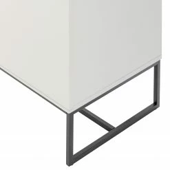 Fredriks TV-Lowboard Zaddy I - Weiß / Schwarz -WOHNZIMMERMÖBEL Verkäufe 1000134688 210426 13542300012 DETAILS P000000001000134688