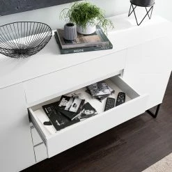 Fredriks Sideboard Zaddy II - Weiß -WOHNZIMMERMÖBEL Verkäufe 1000134696 190723 16140800019 MOOD DETAILS P000000001000134696 mood