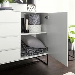 Fredriks Sideboard Zaddy II - Weiß -WOHNZIMMERMÖBEL Verkäufe 1000134696 210426 15155200020 DETAILS P000000001000134696