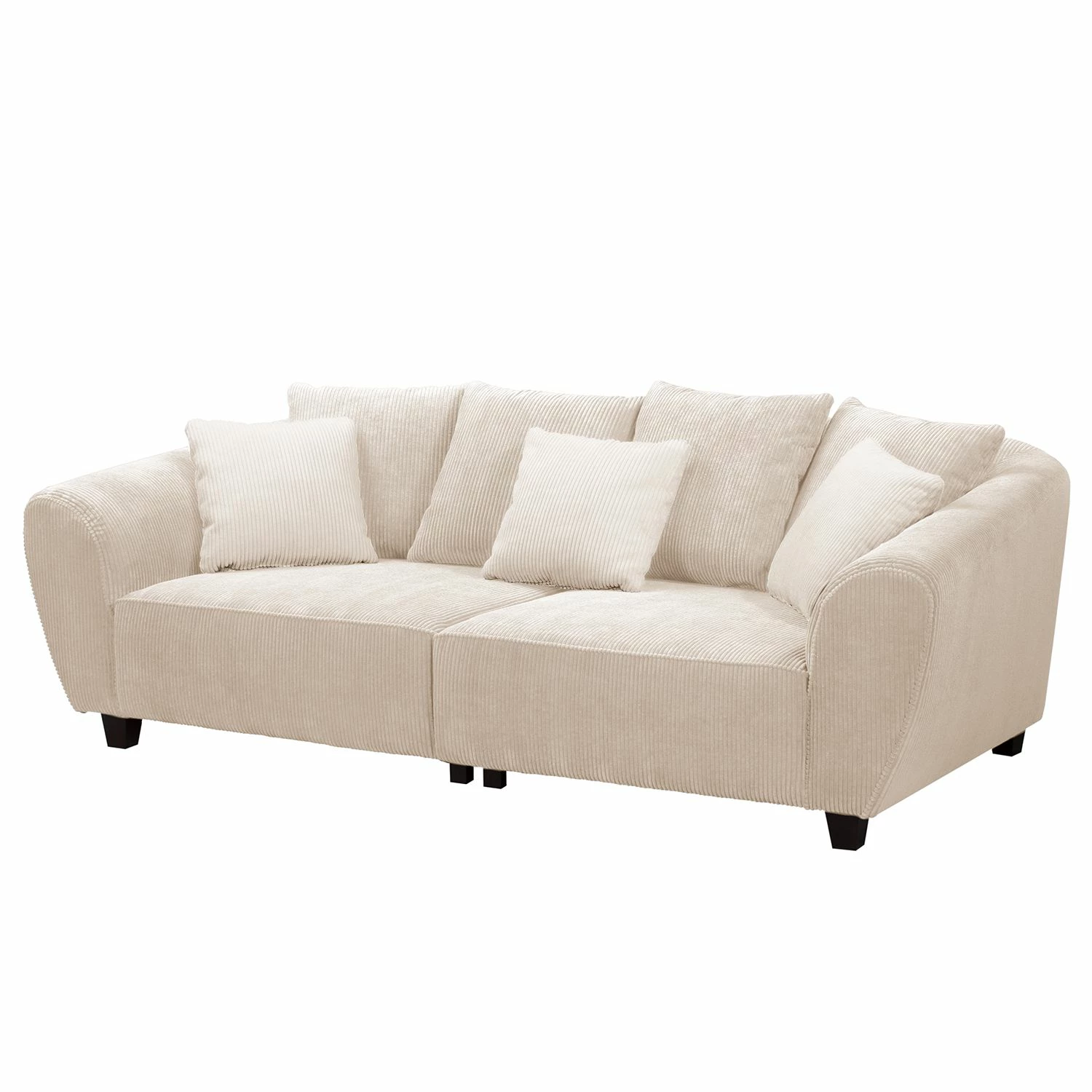 Maison Belfort Bigsofa Elora II - Cord - Creme 1 Maison Belfort Bigsofa Elora II - Cord - Creme