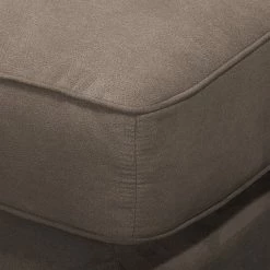 Maison Belfort Bigsofa Pacoa - Antiklederlook - Dunkelbraun - Mit Hocker -WOHNZIMMERMÖBEL Verkäufe 1000135719 181018 163134966 GALLERYIMAGES P000000001000135719