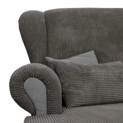 Ridgevalley XXL Sessel Izabal - Cord - Grau -WOHNZIMMERMÖBEL Verkäufe 1000135978 181024 12293316 GALLERYIMAGES P000000001000135978