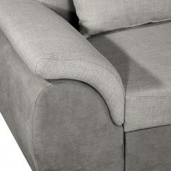 Loftscape Ecksofa Roseburg - Microfaser - Platin - Longchair davorstehend rechts -WOHNZIMMERMÖBEL Verkäufe 1000136010 181024 123018243 GALLERYIMAGES P000000001000136010