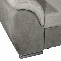 Loftscape Ecksofa Roseburg - Microfaser - Platin - Longchair davorstehend rechts -WOHNZIMMERMÖBEL Verkäufe 1000136010 181024 123020247 GALLERYIMAGES P000000001000136010