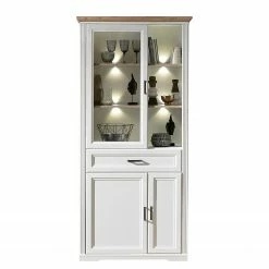 Ridgevalley Wohnwand Jasmund III (4-teilig) - Pinie Weiß Dekor -WOHNZIMMERMÖBEL Verkäufe 1000136053 181227 12564900041 GALLERYIMAGES P000000001000136053