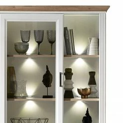 Ridgevalley Wohnwand Jasmund III (4-teilig) - Pinie Weiß Dekor -WOHNZIMMERMÖBEL Verkäufe 1000136053 181227 12564900043 GALLERYIMAGES P000000001000136053