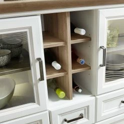 Ridgevalley Buffet Jasmund - Pinie Weiß Dekor -WOHNZIMMERMÖBEL Verkäufe 1000136054 181227 12565000052 GALLERYIMAGES P000000001000136054