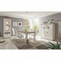 Ridgevalley Highboard Lewk IV - Pinie Weiß Dekor / Pinie Dekor -WOHNZIMMERMÖBEL Verkäufe 1000136083 181219 14224000087 MOOD GALLERYIMAGES P000000001000136083 mood