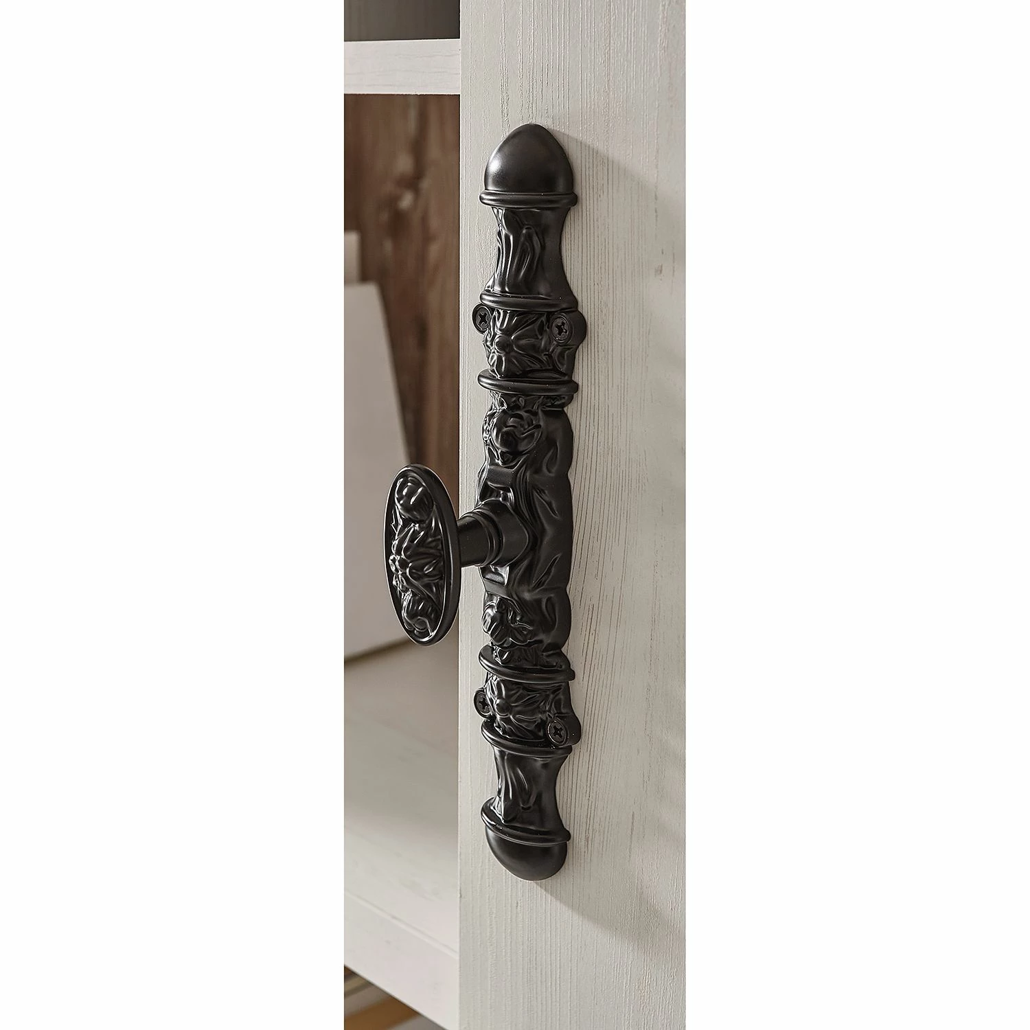 Ridgevalley Wohnwand Lewk I (4-teilig) - Pinie Weiß Dekor / Pinie Dekor 2 Ridgevalley Wohnwand Lewk I (4-teilig) - Pinie Weiß Dekor / Pinie Dekor – Bild 2