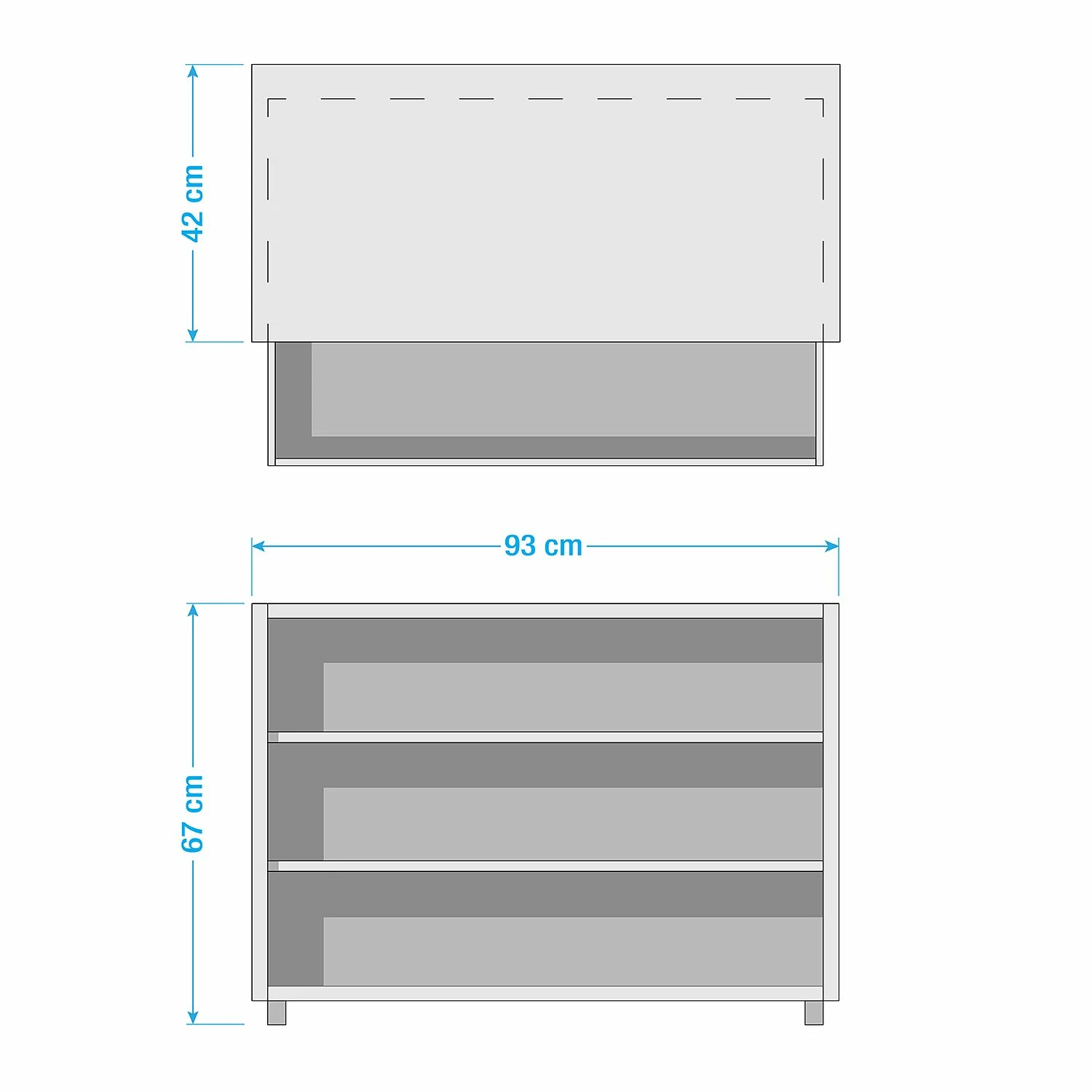 Rauch Blue Kommode Freiham - Alpinweiß 3 Rauch Blue Kommode Freiham - Alpinweiß – Bild 3