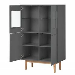 Mørteens Highboard Lindholm II - Grau 11 Mørteens Highboard Lindholm II - Grau -WOHNZIMMERMÖBEL Verkäufe 1000139416 190116 09553500017 GALLERYIMAGES P000000001000139416