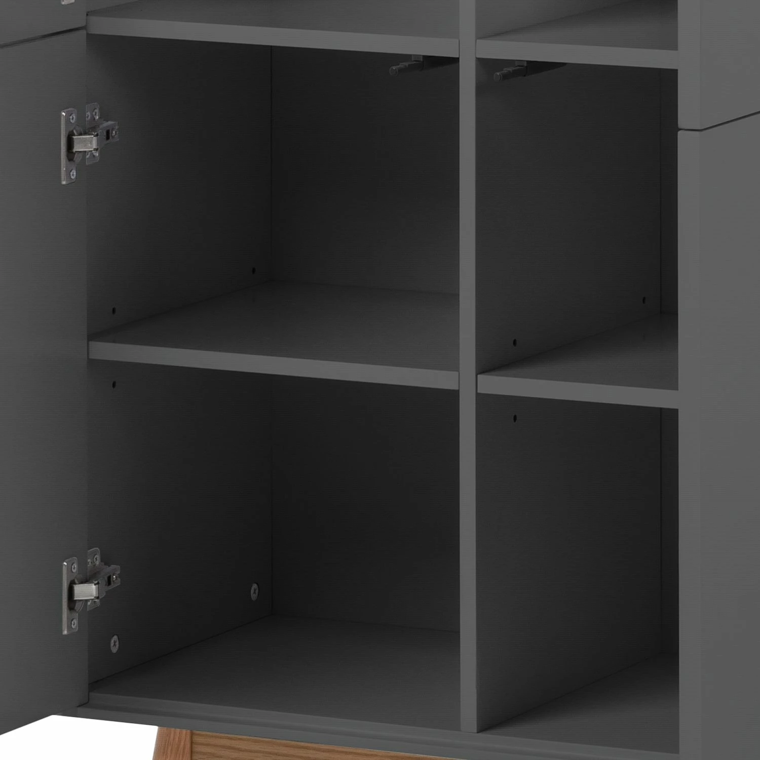 Mørteens Vitrinenschrank Lindholm - Grau 6 Mørteens Vitrinenschrank Lindholm - Grau – Bild 6