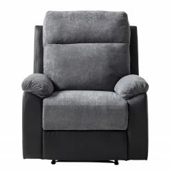 Loftscape Relaxsessel Warmun - Kunstleder / Microfaser - Schwarz / Grau 28 Loftscape Relaxsessel Warmun - Kunstleder / Microfaser - Schwarz / Grau -WOHNZIMMERMÖBEL Verkäufe 1000139815 200731 14233600005 DETAILS P000000001000139815