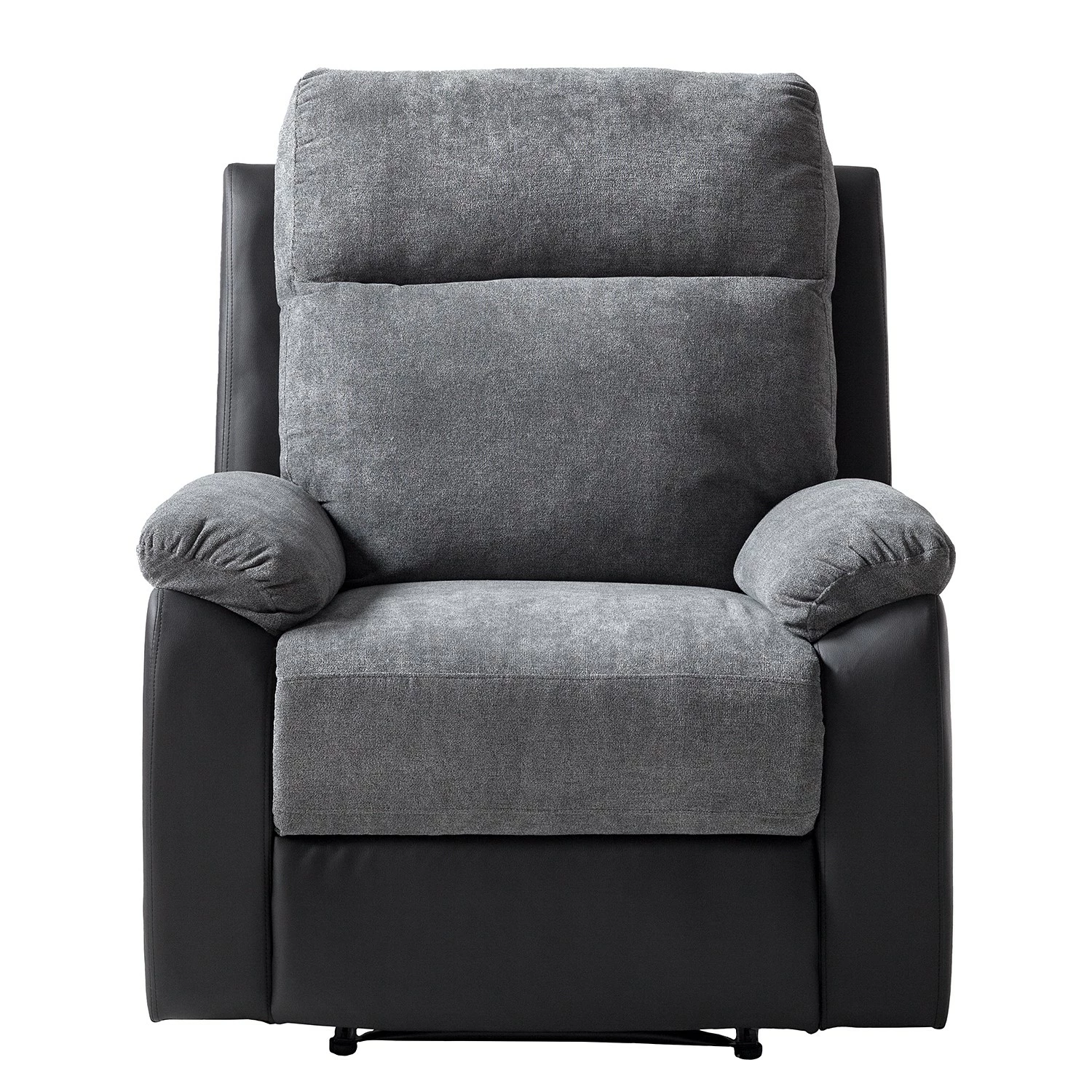 Loftscape Relaxsessel Warmun - Kunstleder / Microfaser - Schwarz / Grau 7 Loftscape Relaxsessel Warmun - Kunstleder / Microfaser - Schwarz / Grau – Bild 7