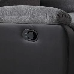 Loftscape Relaxsessel Warmun - Kunstleder / Microfaser - Schwarz / Grau 34 Loftscape Relaxsessel Warmun - Kunstleder / Microfaser - Schwarz / Grau -WOHNZIMMERMÖBEL Verkäufe 1000139815 200731 14234000011 DETAILS P000000001000139815