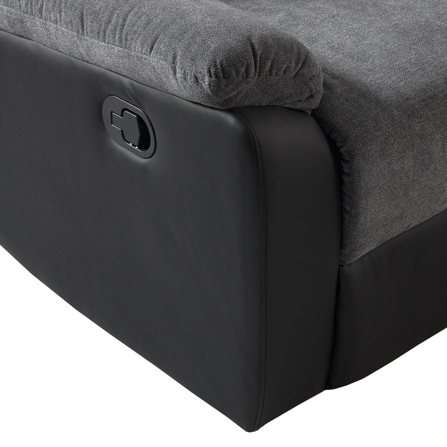 Loftscape Relaxsessel Warmun - Kunstleder / Microfaser - Schwarz / Grau 15 Loftscape Relaxsessel Warmun - Kunstleder / Microfaser - Schwarz / Grau – Bild 15