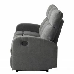 Loftscape Relaxsofa Grandhan (3-Sitzer) - Microfaser - Grau -WOHNZIMMERMÖBEL Verkäufe 1000139825 200807 14144200022 DETAILS P000000001000139825