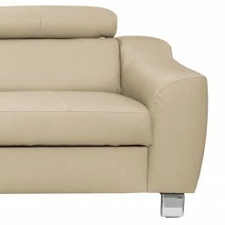 Loftscape Ecksofa Burnside II - Echtleder / Kunstleder - Warmes Beige - Ottomane davorstehend links - Ohne Schlaffunktion -WOHNZIMMERMÖBEL Verkäufe 1000142108 181106 15281797 GALLERYIMAGES P000000001000142108
