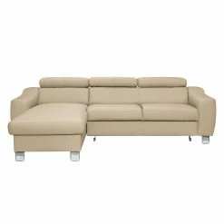 Loftscape Ecksofa Burnside I - Echtleder / Kunstleder - Warmes Beige - Longchair davorstehend links - Mit Schlaffunktion 14 Loftscape Ecksofa Burnside I - Echtleder / Kunstleder - Warmes Beige - Longchair davorstehend links - Mit Schlaffunktion -WOHNZIMMERMÖBEL Verkäufe 1000142126 181106 152846259 GALLERYIMAGES P000000001000142126