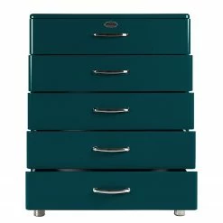 Tenzo Kommode Malibu VI - Petrol / Chrom 10 Tenzo Kommode Malibu VI - Petrol / Chrom -WOHNZIMMERMÖBEL Verkäufe 1000143899 200527 07423000702 DETAILS P000000001000143899