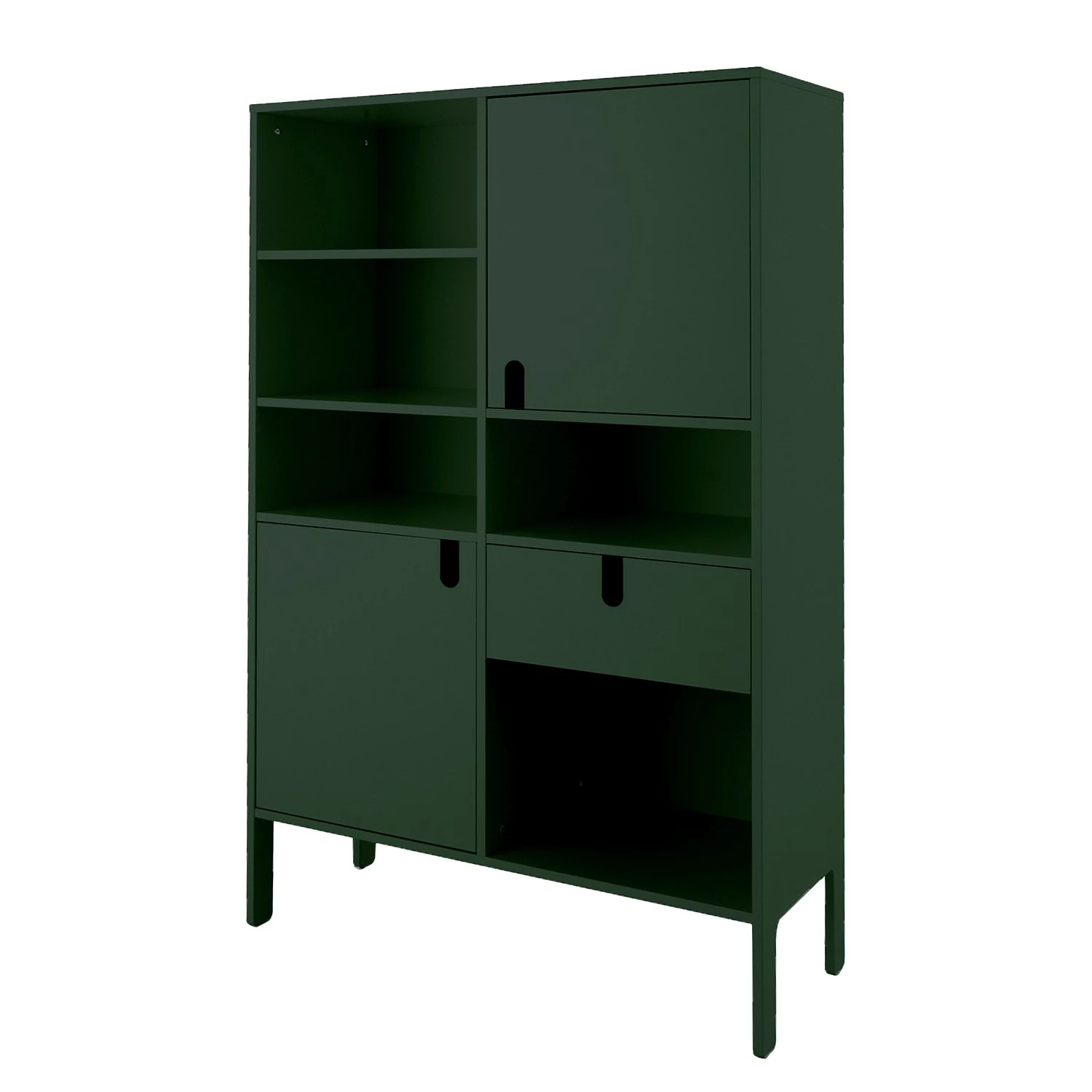 Tenzo Highboard Uno - Dunkelgrün 1 Tenzo Highboard Uno - Dunkelgrün