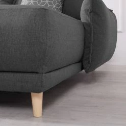 Loftscape Wohnlandschaft Panica I - Webstoff - Schlaffunktion - Dunkelgrau - Ottomane davorstehend links 25 Loftscape Wohnlandschaft Panica I - Webstoff - Schlaffunktion - Dunkelgrau - Ottomane davorstehend links -WOHNZIMMERMÖBEL Verkäufe 1000144014 181128 07253000302 GALLERYIMAGES P000000001000144014