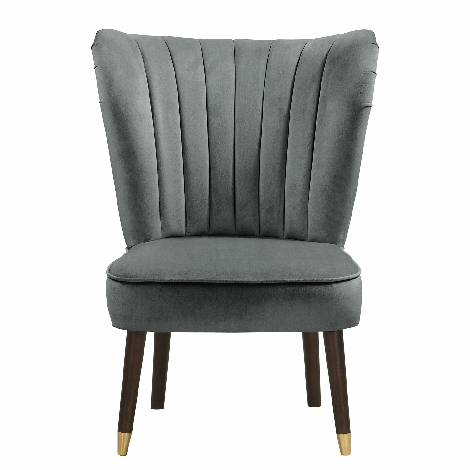 Jack & Alice Sessel Sunlands - Samt - Grau 2 Jack & Alice Sessel Sunlands - Samt - Grau – Bild 2