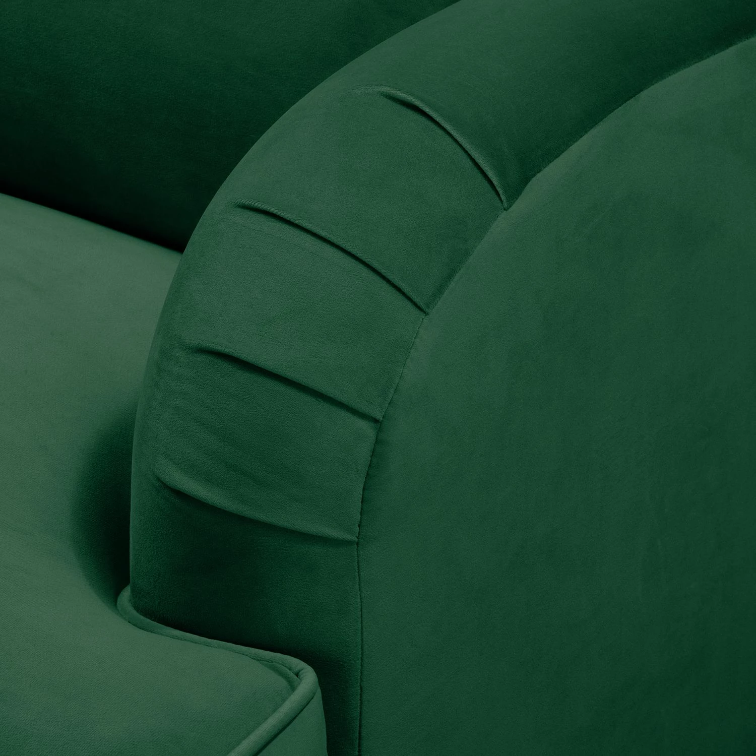 Jack & Alice Polstergarnitur Bethania I (3-2) - Samt - Dunkelgrün 8 Jack & Alice Polstergarnitur Bethania I (3-2) - Samt - Dunkelgrün – Bild 8