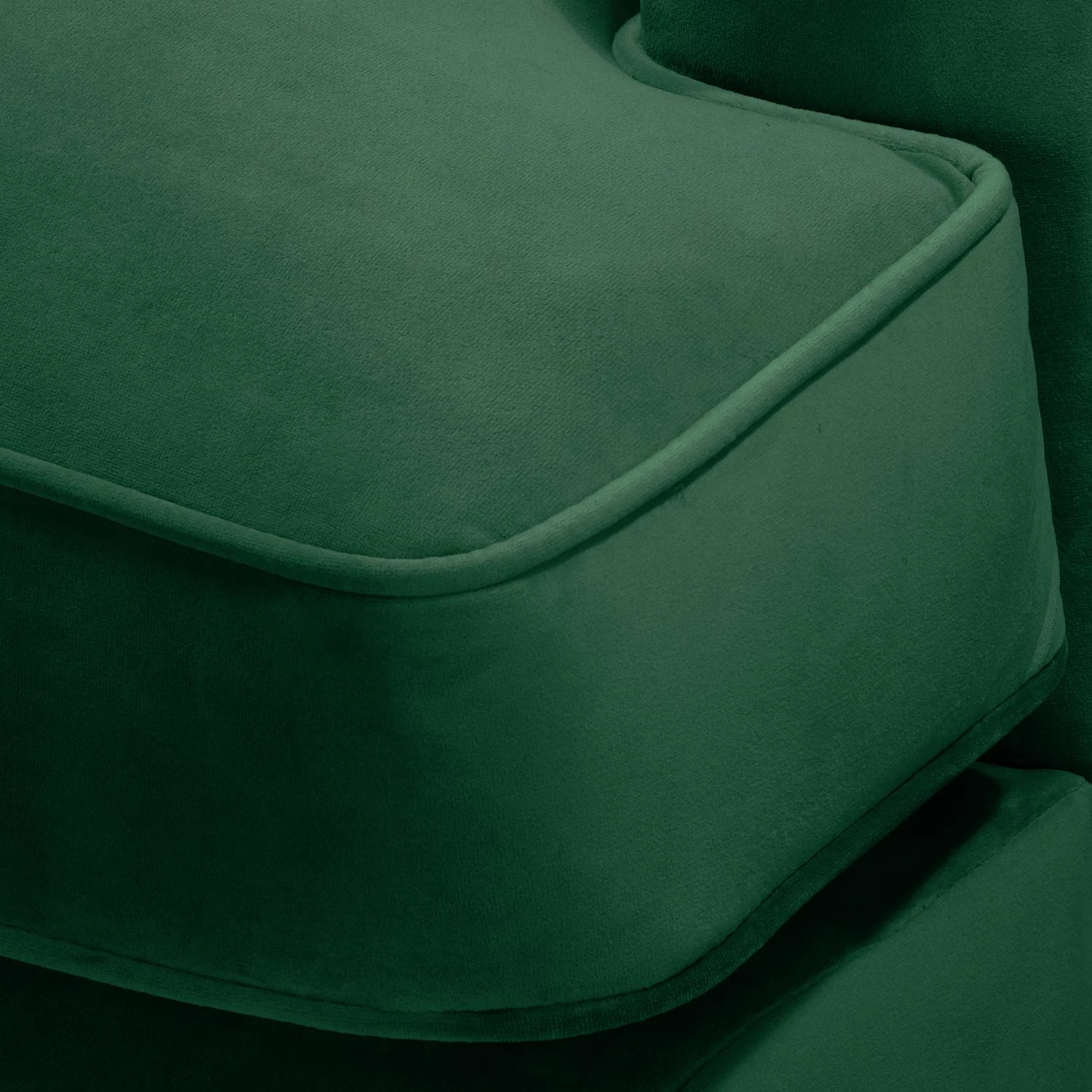 Jack & Alice Polstergarnitur Bethania I (3-2) - Samt - Dunkelgrün 10 Jack & Alice Polstergarnitur Bethania I (3-2) - Samt - Dunkelgrün – Bild 10