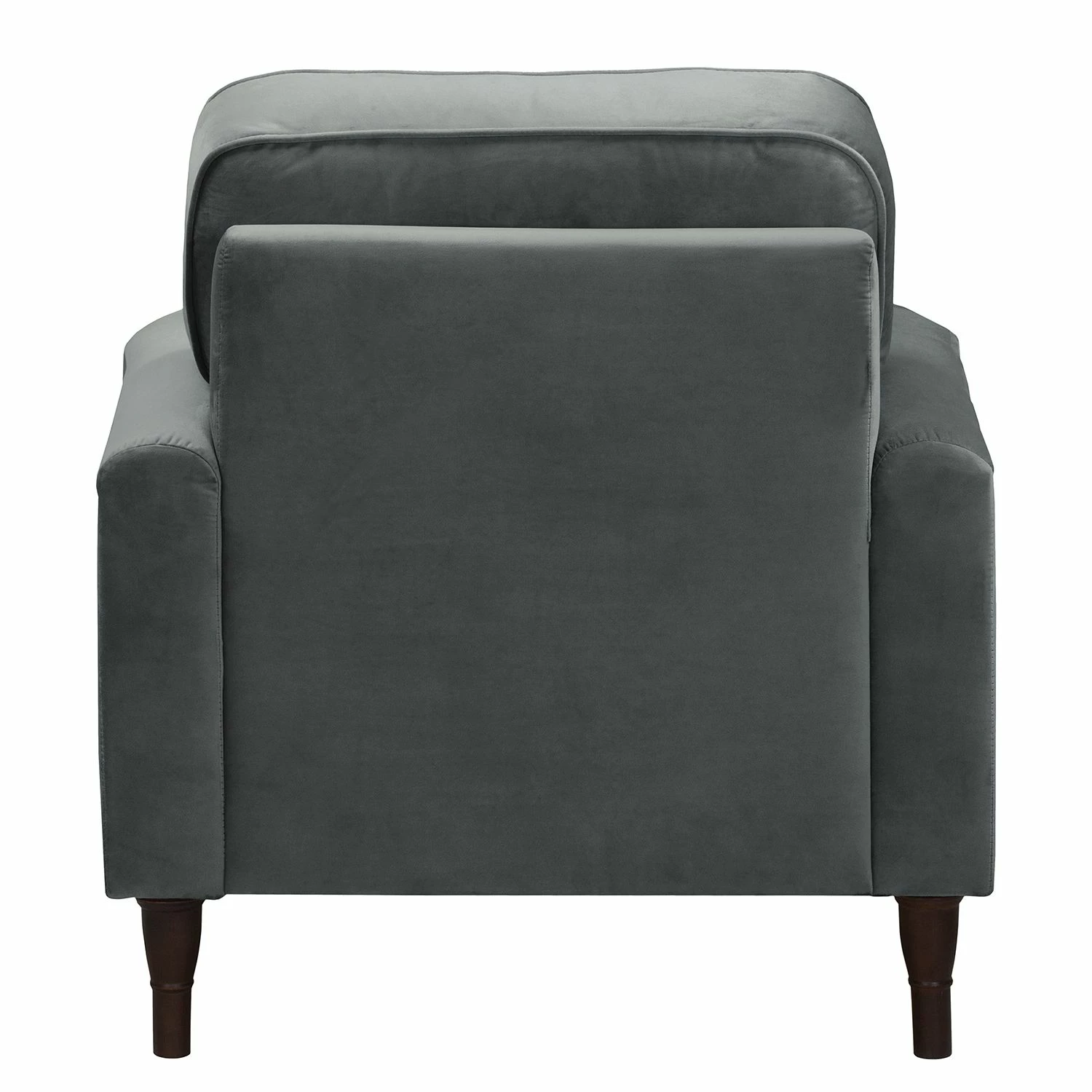 Jack & Alice Polstergarnitur Bethania I (3-2-1) - Samt - Grau 10 Jack & Alice Polstergarnitur Bethania I (3-2-1) - Samt - Grau – Bild 10