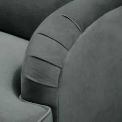 Jack & Alice Polstergarnitur Bethania I (3-2-1) - Samt - Grau 28 Jack & Alice Polstergarnitur Bethania I (3-2-1) - Samt - Grau -WOHNZIMMERMÖBEL Verkäufe 1000145912 181214 17242300556 GALLERYIMAGES P000000001000145912