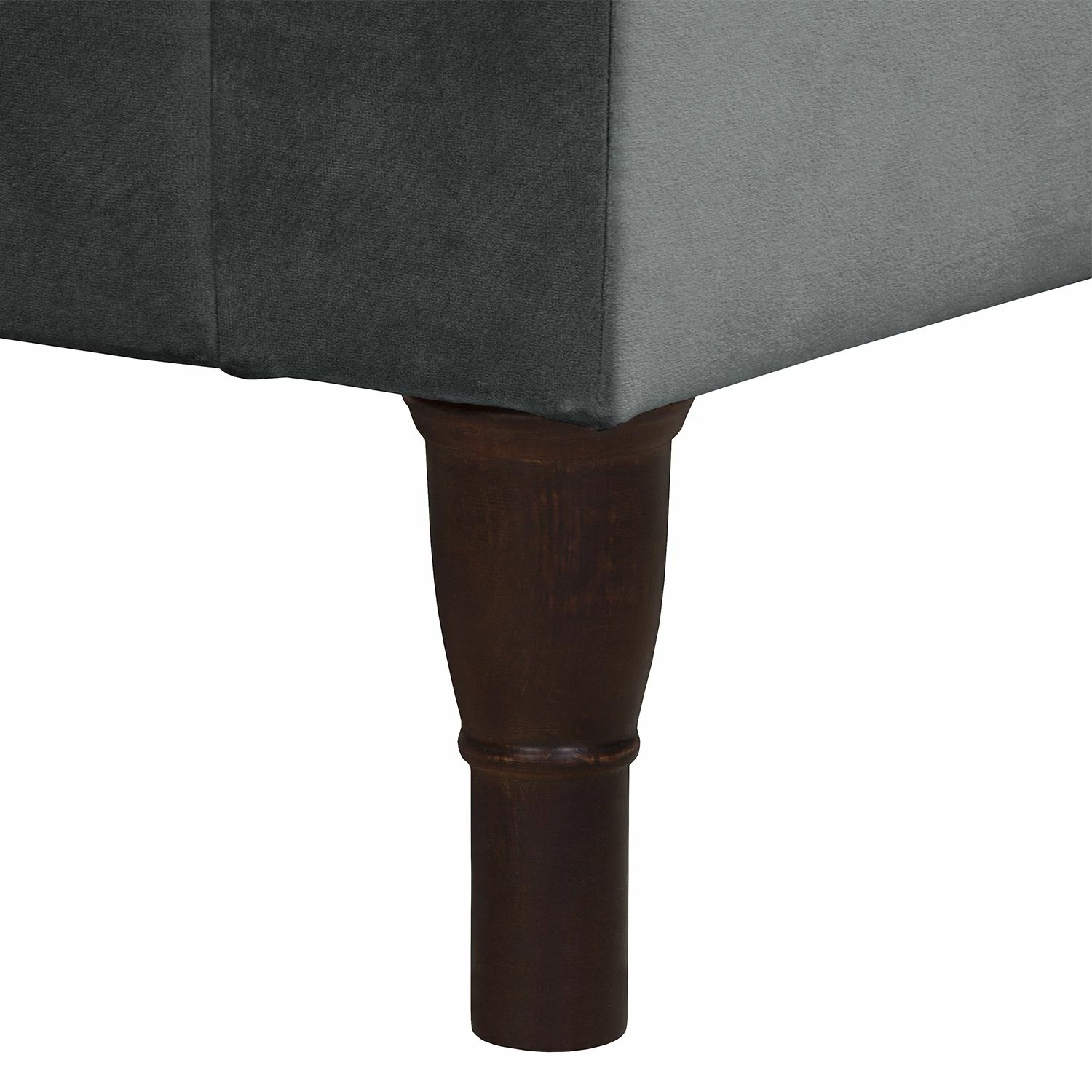 Jack & Alice Polstergarnitur Bethania I (3-2-1) - Samt - Grau 16 Jack & Alice Polstergarnitur Bethania I (3-2-1) - Samt - Grau – Bild 16