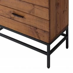 Ars manufacti Regal Grasby - Pinie massiv / Metall - Pinie Dunkel / Schwarz -WOHNZIMMERMÖBEL Verkäufe 1000147149 190726 15531700016 DETAILS P000000001000147149