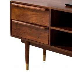 Ars manufacti TV-Lowboard Baxley - Akazie massiv / Metall - Akazie / Gold -WOHNZIMMERMÖBEL Verkäufe 1000149740 200113 16023300014 DETAILS P000000001000149740