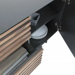 Norrwood Sideboard Kipra - Echtholzfurnier - Walnuss / Graphit 8 Norrwood Sideboard Kipra - Echtholzfurnier - Walnuss / Graphit -WOHNZIMMERMÖBEL Verkäufe 1000150226 181214 16440300079 GALLERYIMAGES P000000001000150226