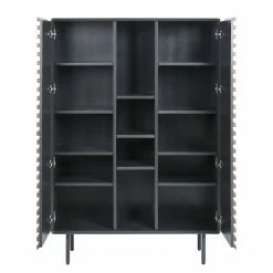 Norrwood Highboard Kipra - Echtholzfurnier - Walnuss / Graphit 14 Norrwood Highboard Kipra - Echtholzfurnier - Walnuss / Graphit -WOHNZIMMERMÖBEL Verkäufe 1000150233 181214 16440300087 GALLERYIMAGES P000000001000150233