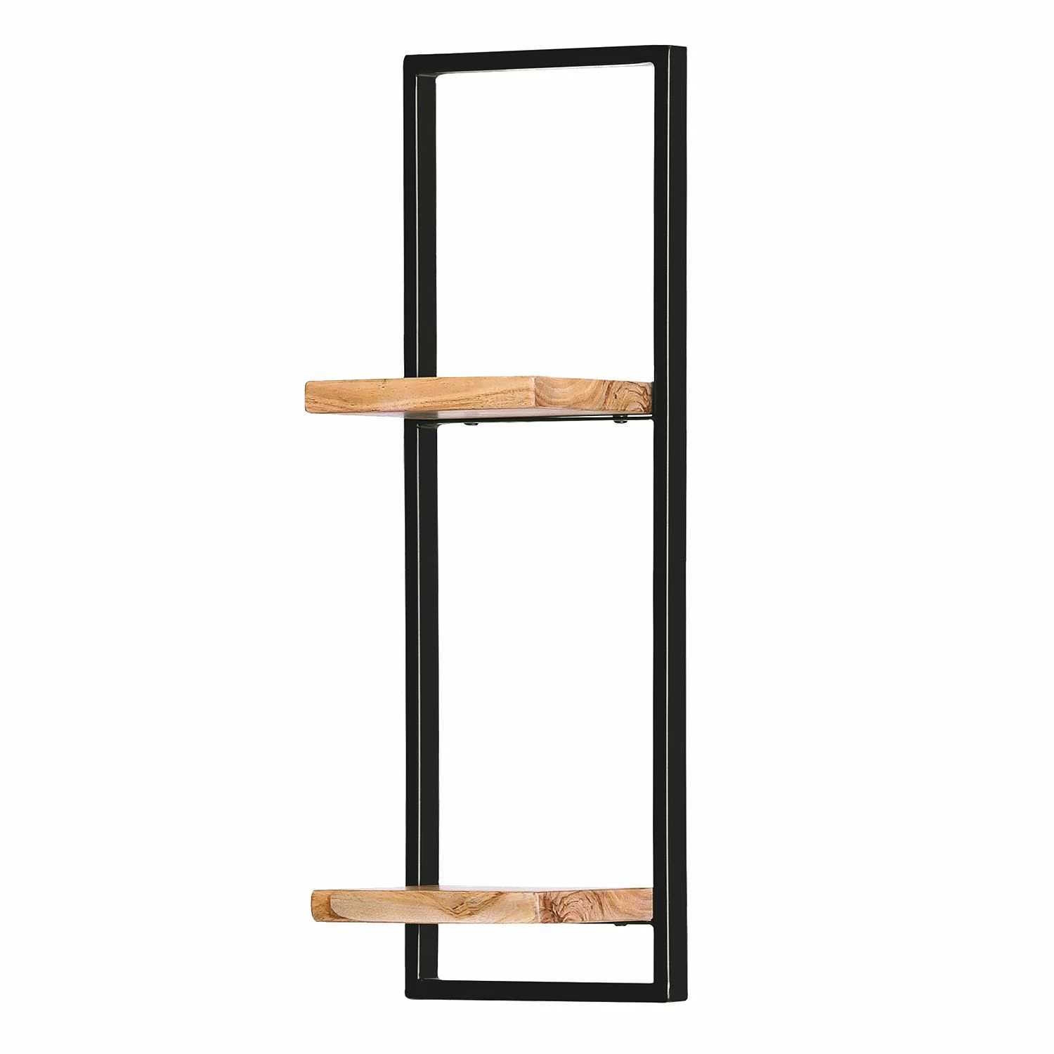 Red Living Wandregal Mello IV - Akazie massiv - Akazie Natur / Schwarz 1 Red Living Wandregal Mello IV - Akazie massiv - Akazie Natur / Schwarz